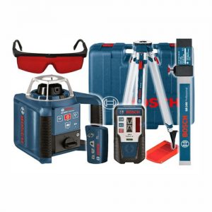 Laser rotačný samonivelačný BOSCH GRL250 +príslušenstvo k: 017154