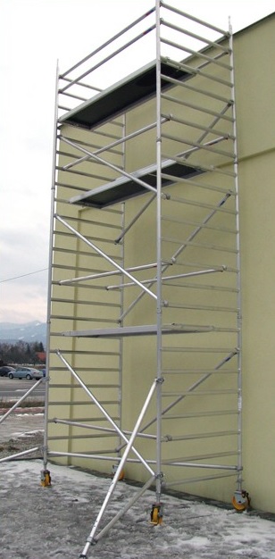 Lešenie mobilné CUSTERS Handy 1,3x2,5 m k: 003125 – Obrázok 2